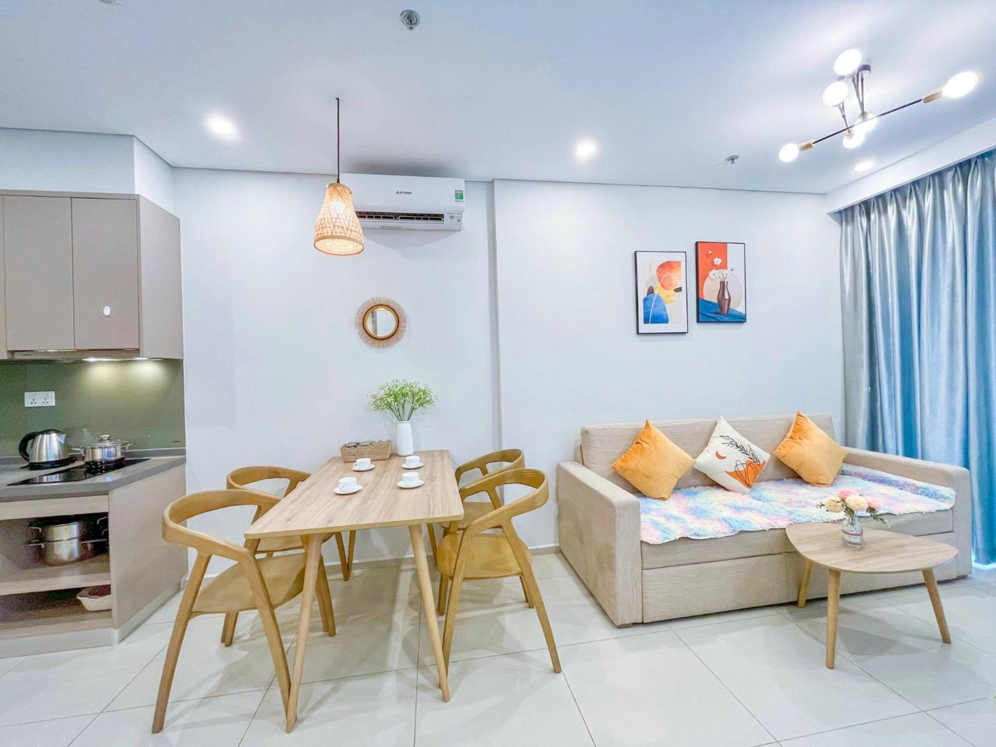 The Sóng Apartment Vivi Homestay,Miễn Phí Hồ bơi vô cực , xông hơi, công viên nước trẻ em Vung Tau Extérieur photo
