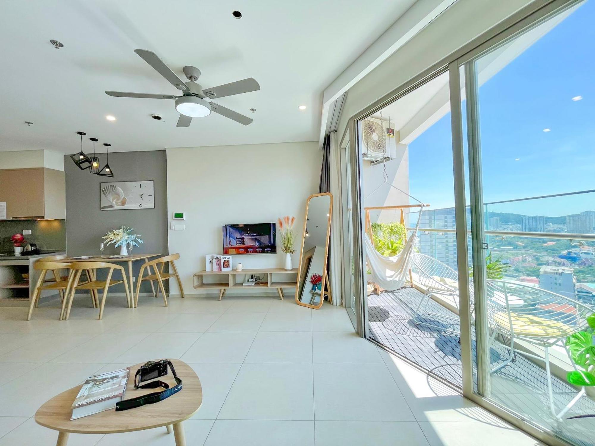 The Sóng Apartment Vivi Homestay,Miễn Phí Hồ bơi vô cực , xông hơi, công viên nước trẻ em Vung Tau Extérieur photo