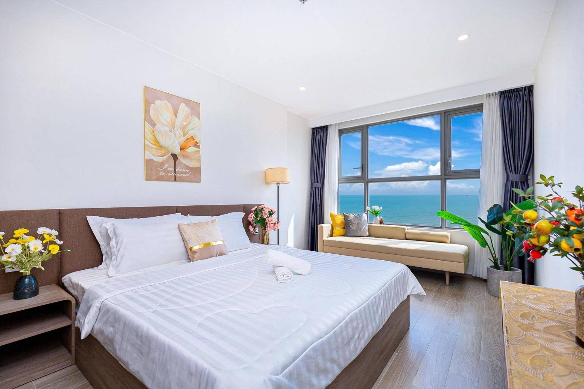 The Sóng Apartment Vivi Homestay,Miễn Phí Hồ bơi vô cực , xông hơi, công viên nước trẻ em Vung Tau Extérieur photo