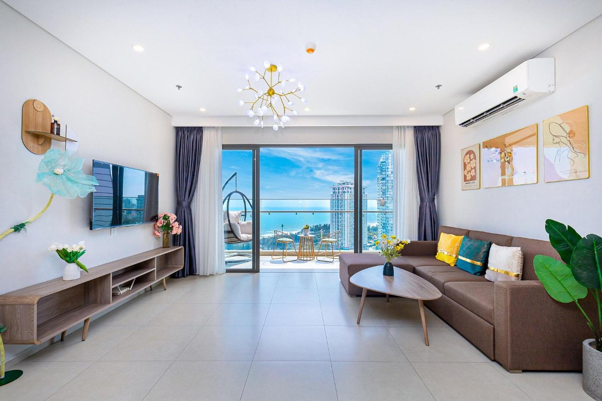 The Sóng Apartment Vivi Homestay,Miễn Phí Hồ bơi vô cực , xông hơi, công viên nước trẻ em Vung Tau Extérieur photo