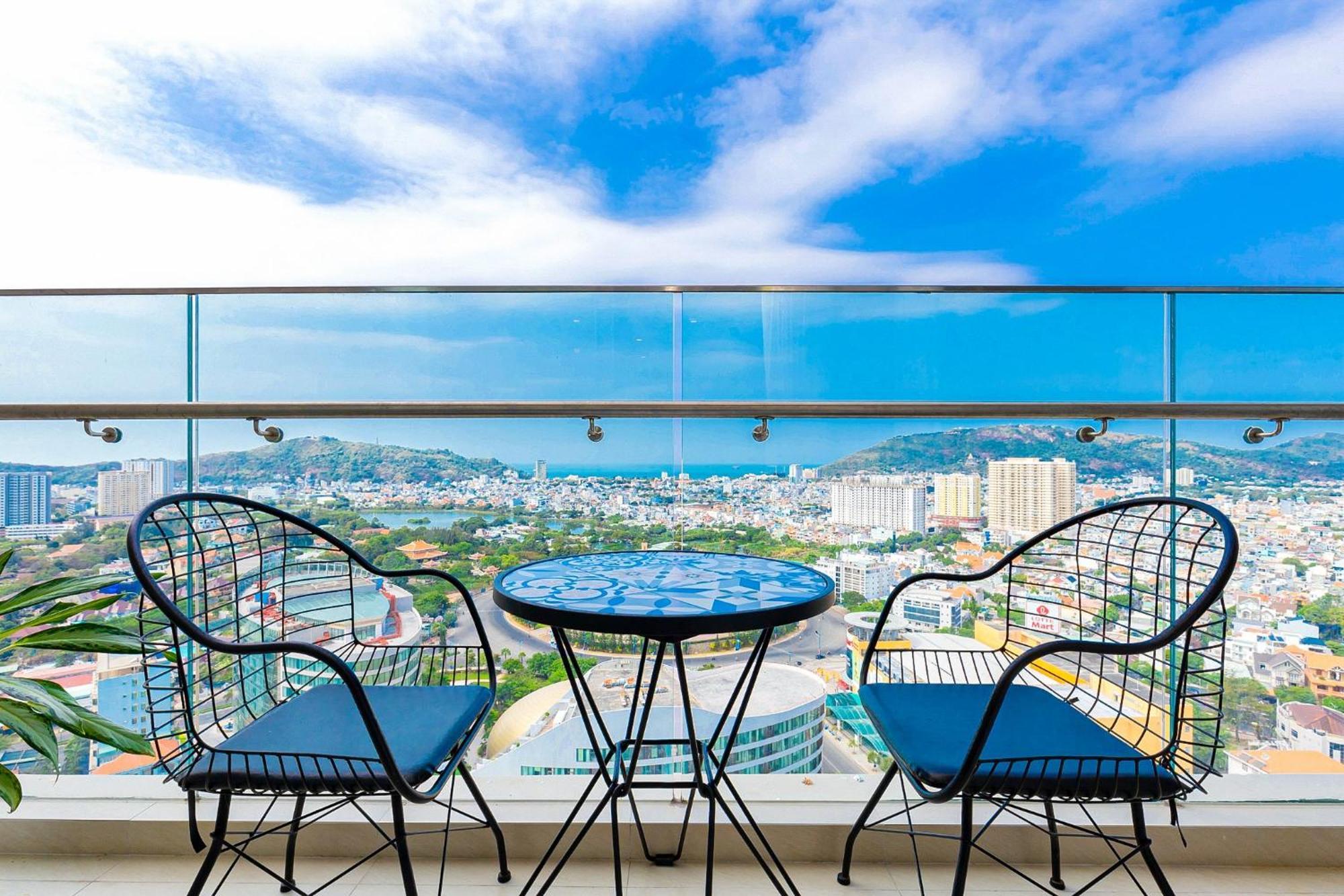 The Sóng Apartment Vivi Homestay,Miễn Phí Hồ bơi vô cực , xông hơi, công viên nước trẻ em Vung Tau Extérieur photo
