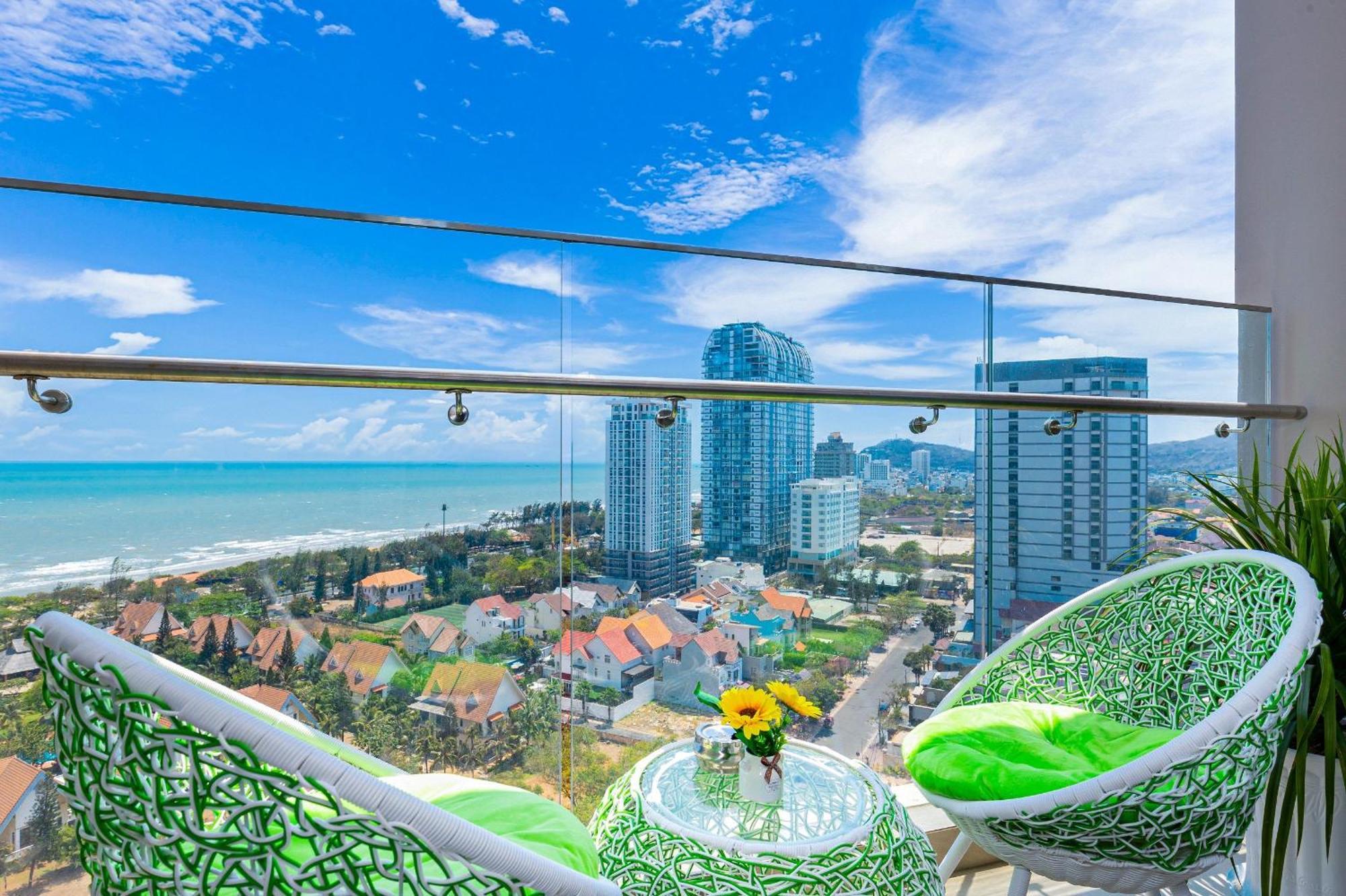 The Sóng Apartment Vivi Homestay,Miễn Phí Hồ bơi vô cực , xông hơi, công viên nước trẻ em Vung Tau Extérieur photo